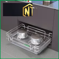 KỆ ĐỰNG XOONG NỒI INOX SUS304 NAN OVAL  tại Long Thành